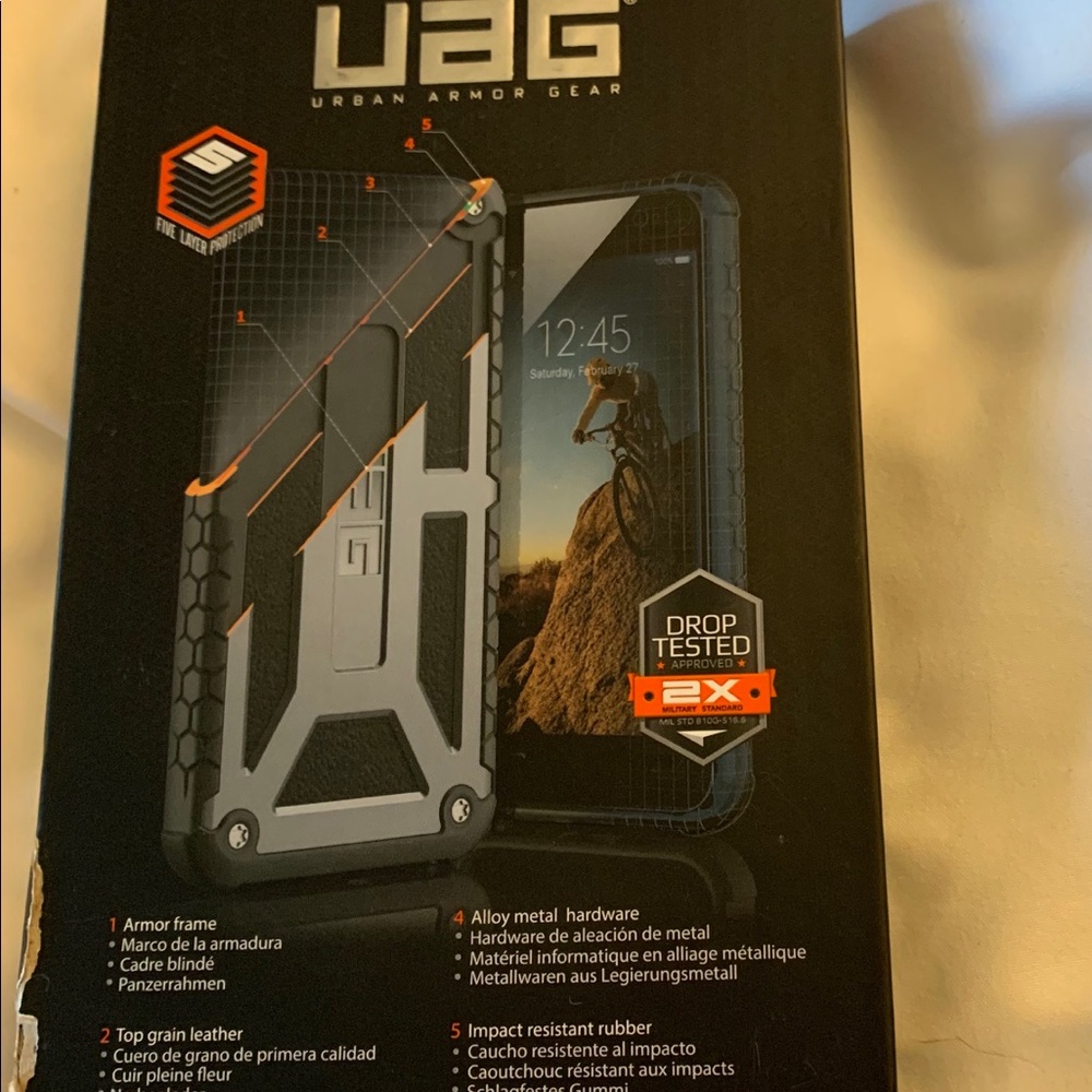 UAG IPhone 7 or 6S NWT - unopened phone cover.